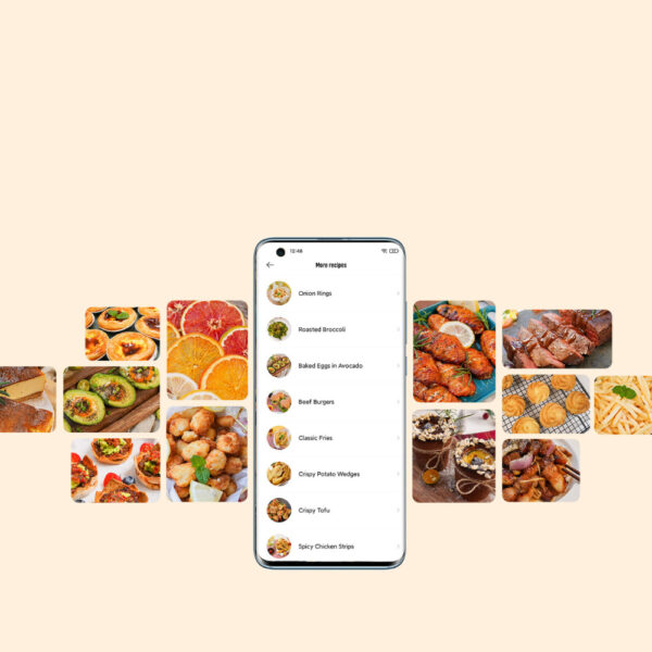 Xiaomi Mi Smart Air Fryer 3.5L kuumaõhufritüür retseptide valik