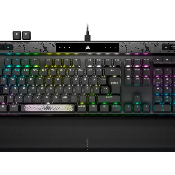 Corsair | MGX Switch | Gaming Keyboard | K70 MAX RGB | Gaming keyboard | Wired | RGB LED light | NA | Black | Magnetic-Mechanical