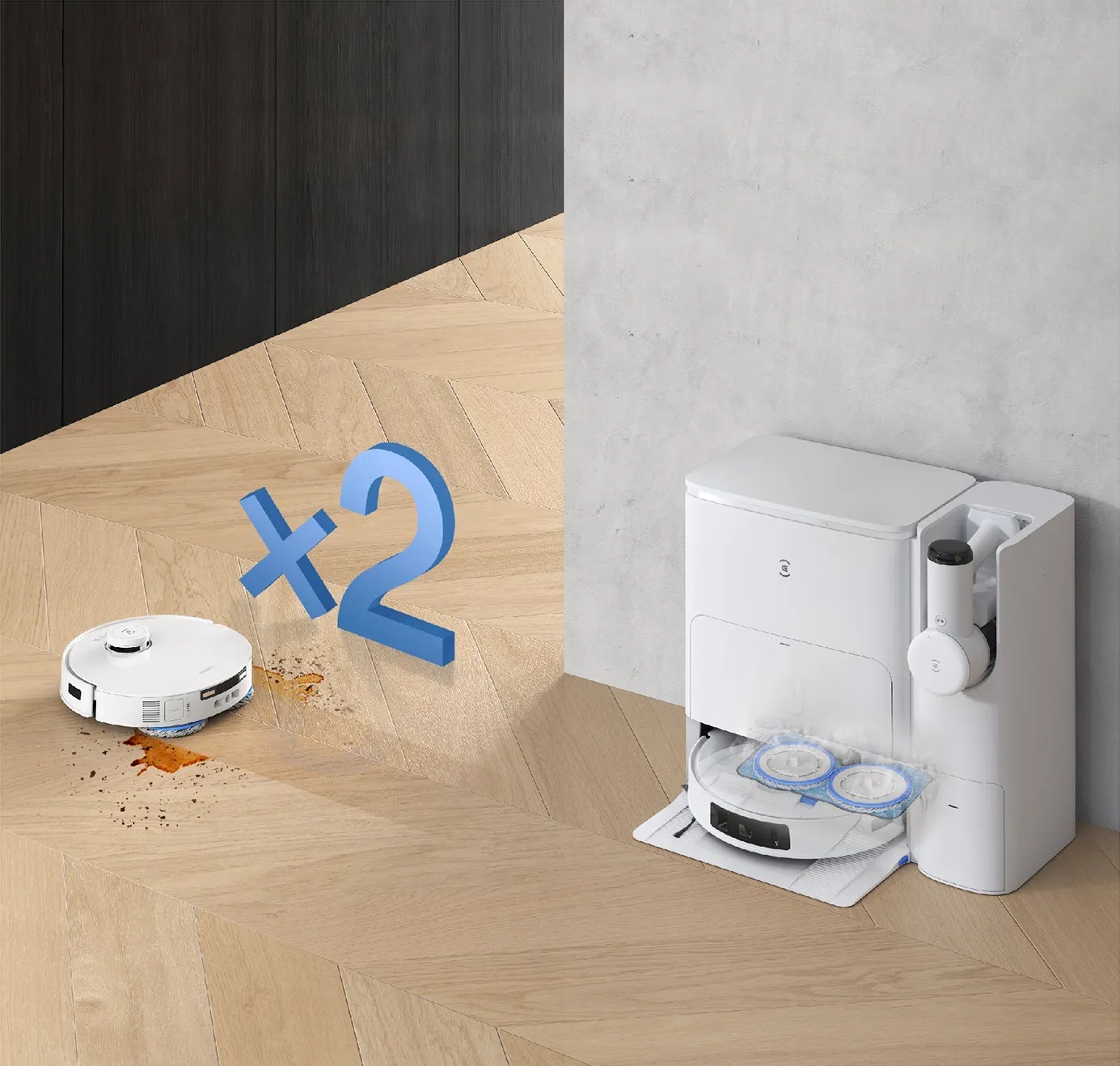 Ecovacs DEEBOT T30S COMBO - Valge