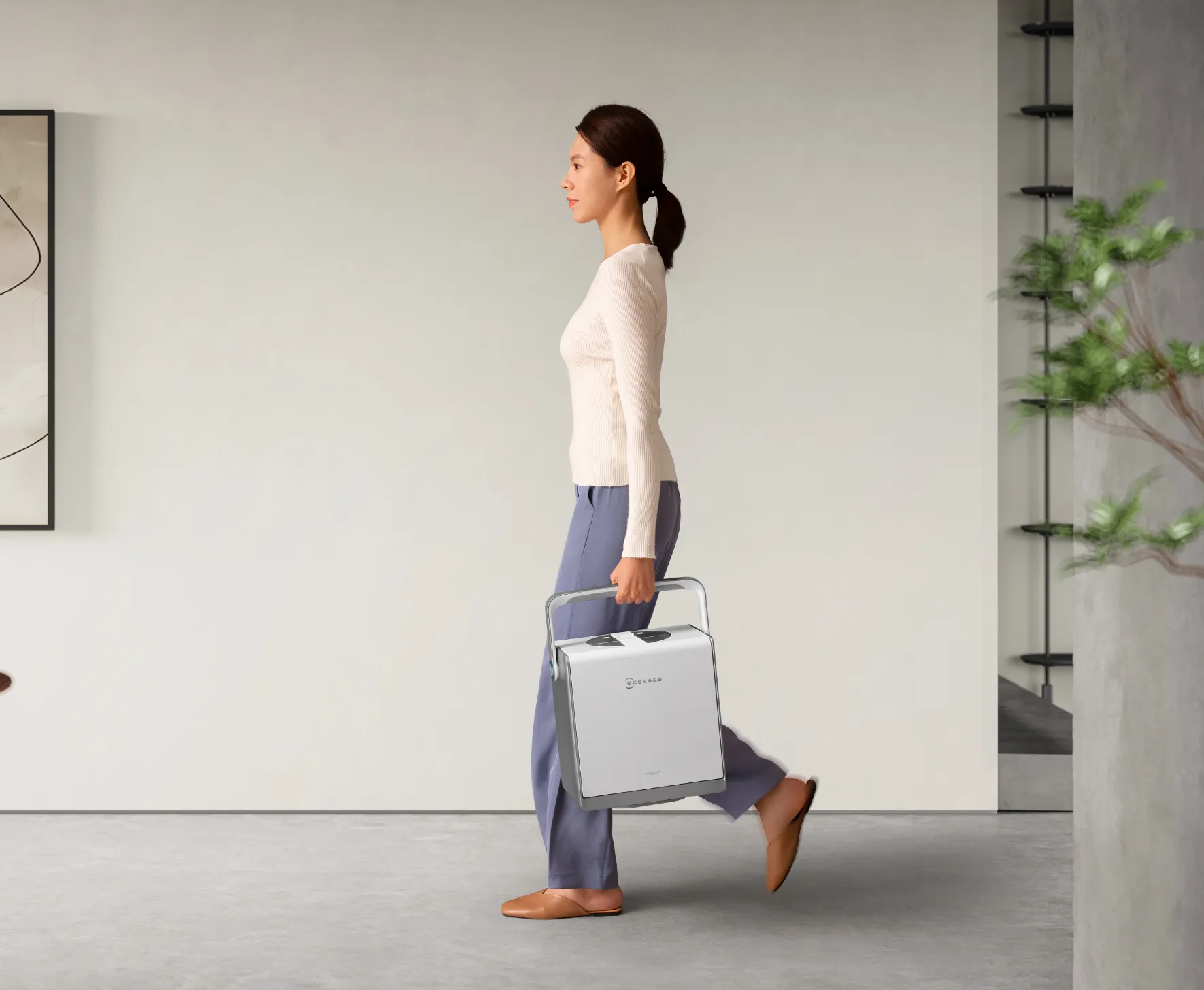 W2 PRO OMNI kaasaskantav aknapesuroboti jaam