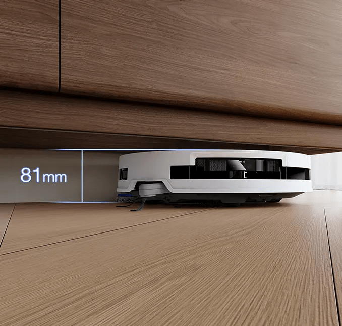 Ecovacs DEEBOT T50 PRO OMNI - Valge Väga madal robottolmuimeja