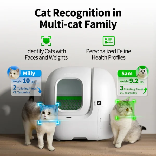 Petkit Purobot Max Pro isepuhastuv kassiliivakast