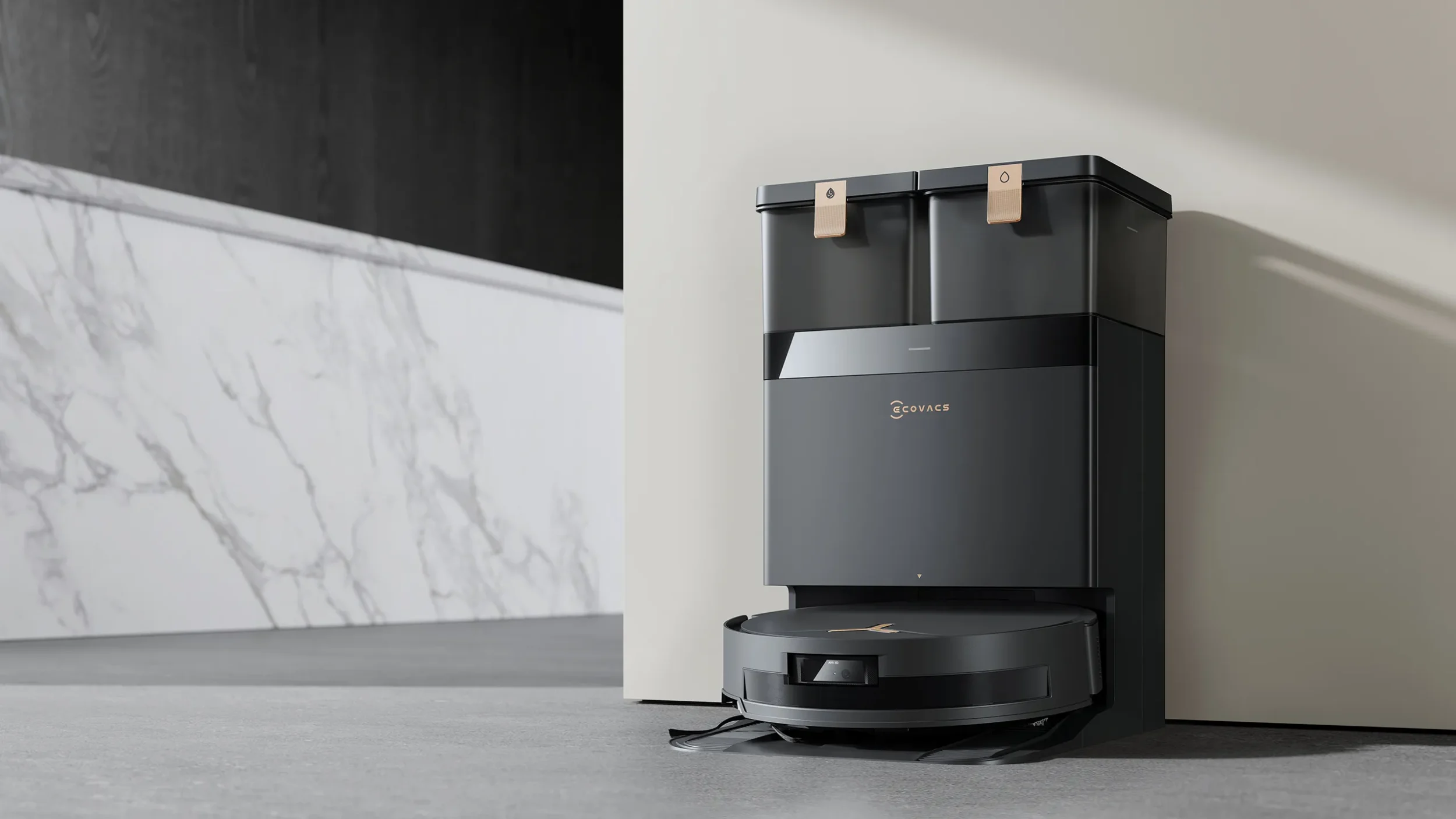 Ecovacs DEEBOT T50 MAX PRO OMNI - Must Nutikam tehnoloogia sinu kodus