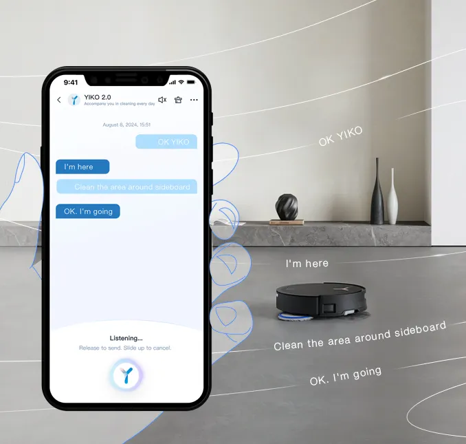 Ecovacs DEEBOT T50 MAX PRO OMNI - Must DEEBOT YIKO GPT