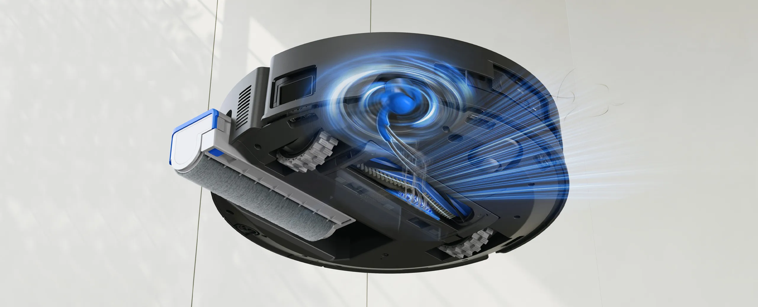 Ecovacs DEEBOT X9 PRO OMNI - Must pusavastanesysteem