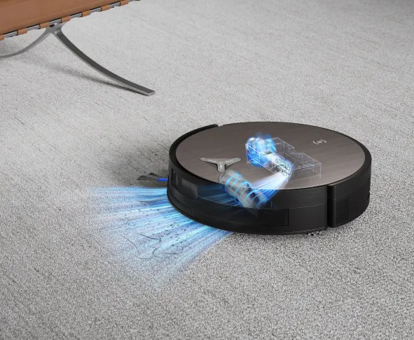 Ecovacs DEEBOT X11 OMNICYCLONE - Hall 19500 Pa imemisjõud