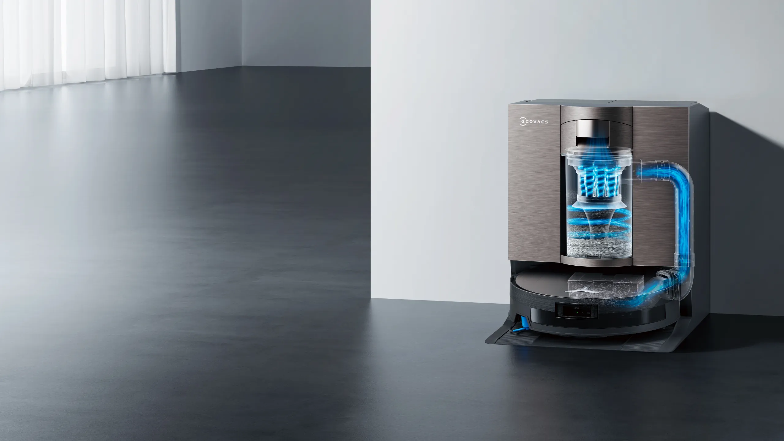 Ecovacs DEEBOT X11 OMNICYCLONE - Hall Tolmukotita robottolmuimeja