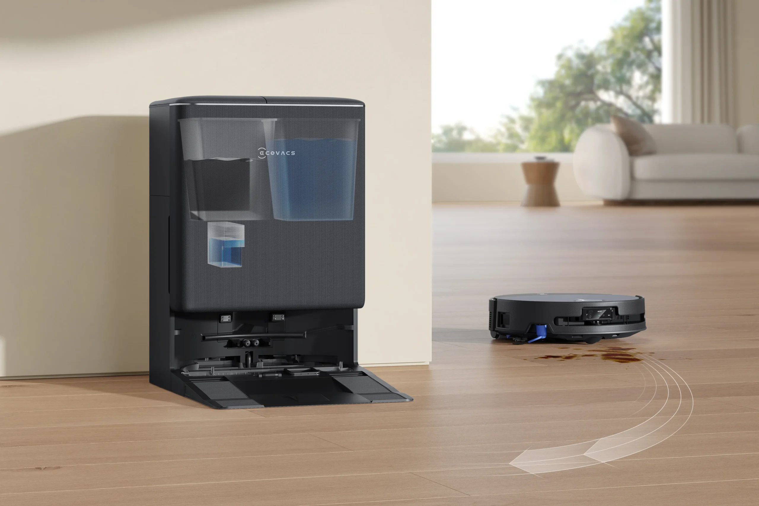 Automaatne hooldus ja puhastuslahenduse doseerimine