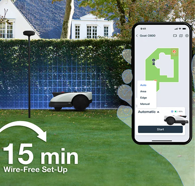 Automaatne kaardistamine ja juhtmevaba paigaldus