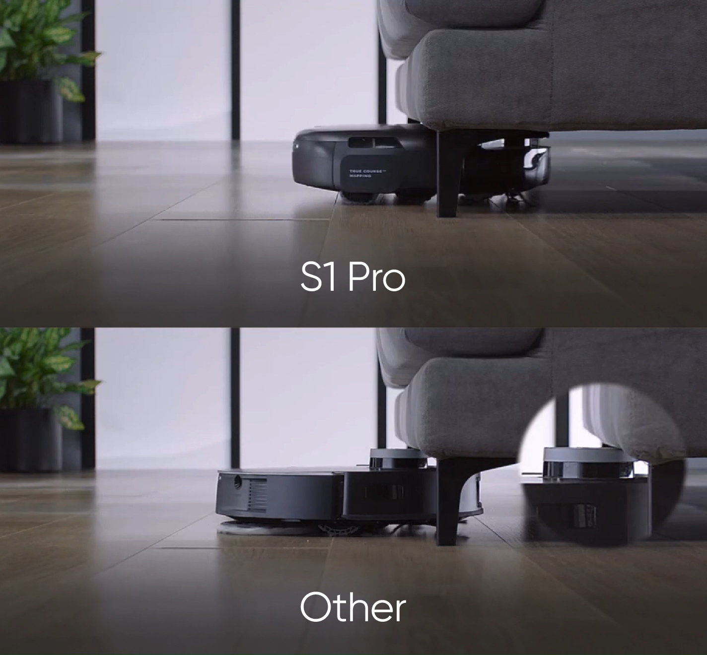 Põhjalik puhastus ka kitsastes kohtades